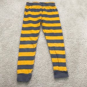 Carter's Toddler Boys Yellow and Gray Striped Pajama Bottoms - Size 4